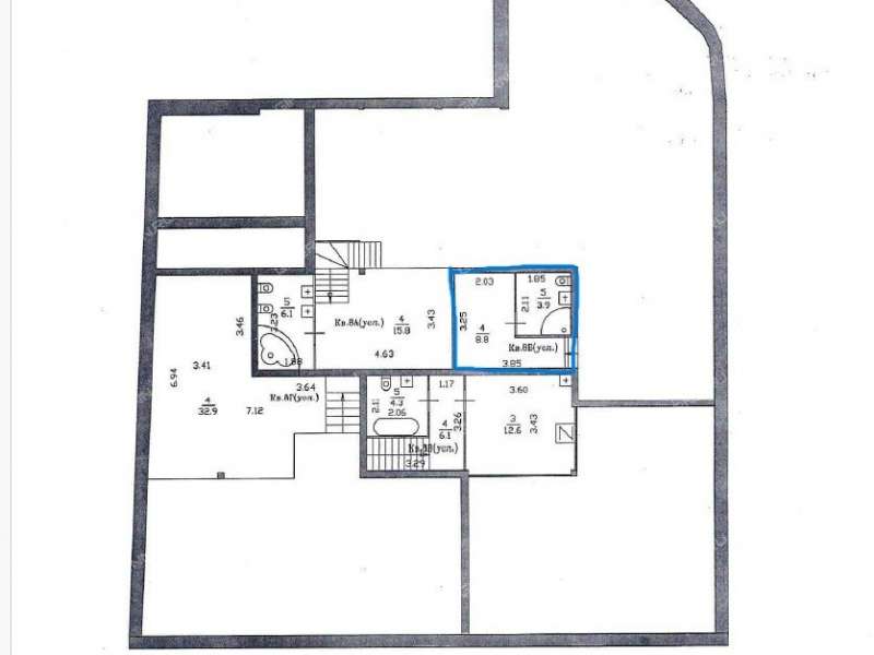 однокомнатная квартира на улице Минина дом 18б