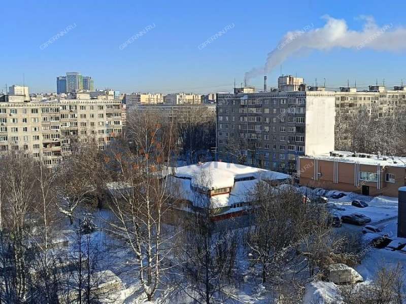 двухкомнатная квартира на улице Бринского дом 1 к2