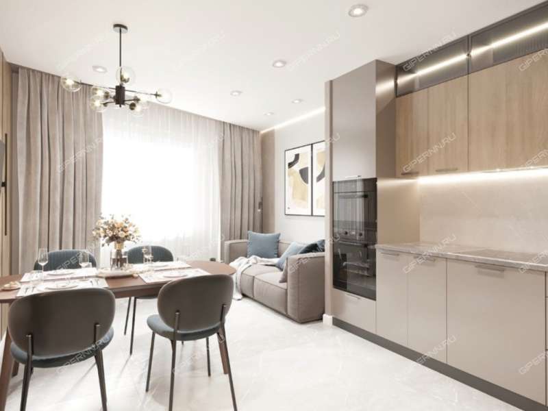 однокомнатная квартира на Славянской улице дом 35 к1