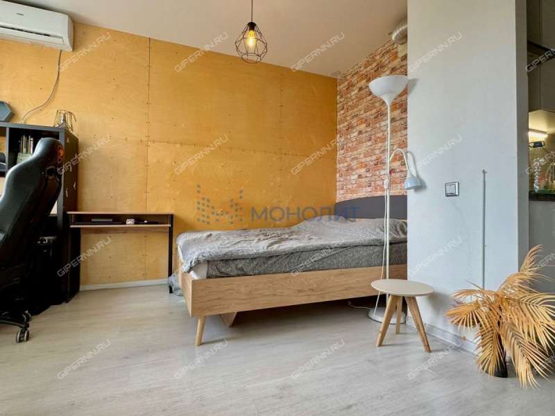 квартира-студия на Академической улице дом 11 деревня Афонино