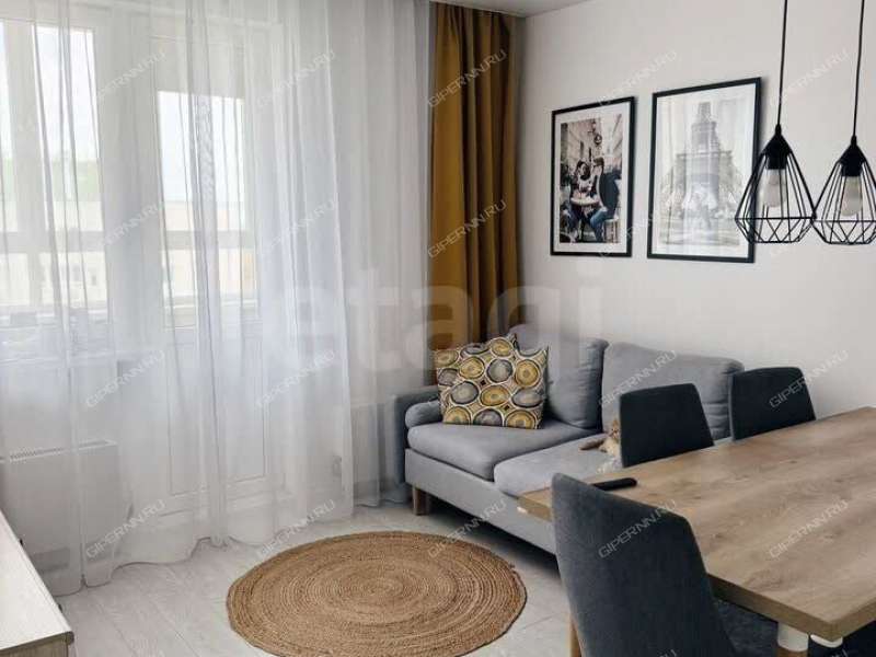 двухкомнатная квартира на улице Академика Сахарова дом 119