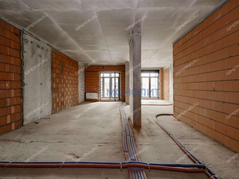 однокомнатная квартира в новостройке на Октябрьской улице дом 21